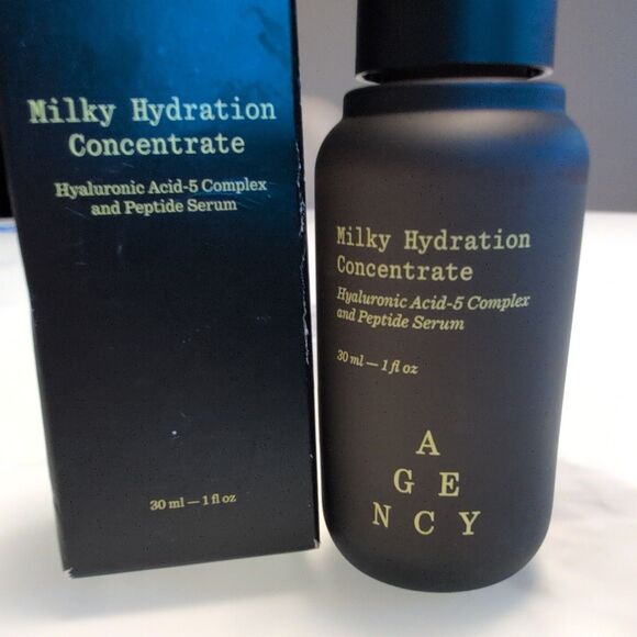 NEW Agency Milky Hydration Concentrate Serum Curology 1 fl oz Anti-Aging Vegan - Picture 3 of 5